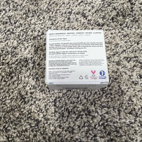 NEW EARTH HARBOR GLOW JUICE Refining Enzyme Mask - Picture 5 of 5